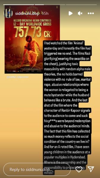 Animal Ranbir Kapoor 