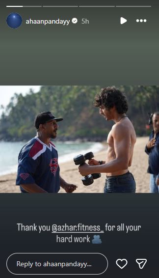 Ahaan Panday Story 1