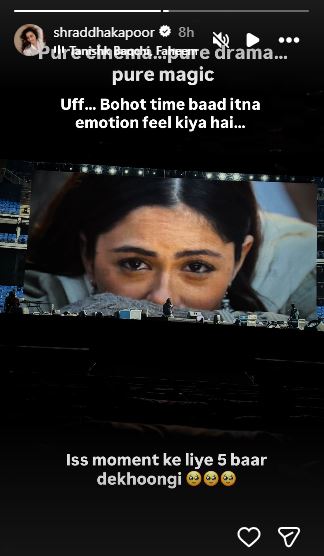 Shraddha Kapoor Instagram