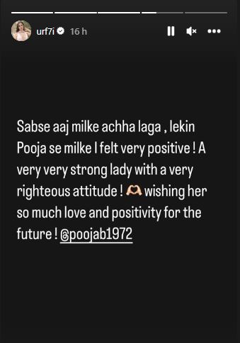 Uorfi Javed Pooja Bhatt 