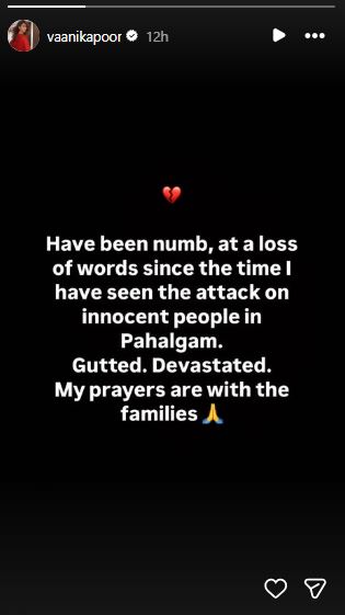Vaani Kapoor Insta