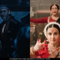 Kartik Aaryan, Vidya Balan and Madhuri Dixit 