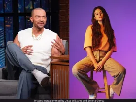 Jesse Williams and Selena Gomez