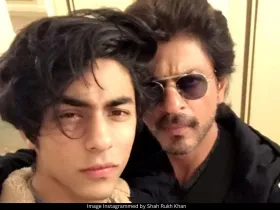 Aryan Khan and Shah Rukh Khan