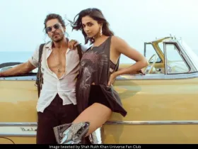 Shah Rukh Khan and Deepika Padukone 