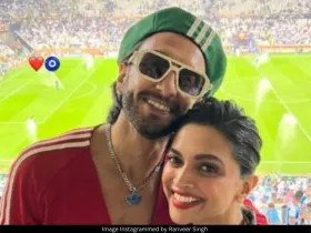 Ranveer Singh and Deepika Padukone 