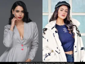 Soundarya Sharma and Priyanka Chahar Choudhary