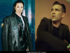 Michelle Yeoh and Collin Farell 