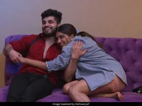 Shiv Thakare and Nimrit 