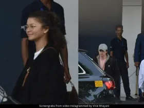 Zendaya and Tom Holland 