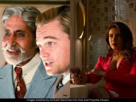 Amitabh Bachchan and Priyanka Chopra 