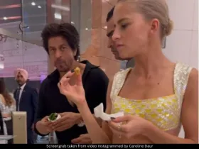 Shah Rukh Khan German blogger Caroline Daur