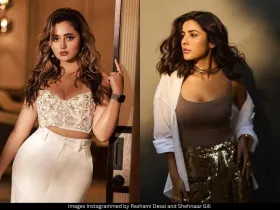 Rashami Desai and Shehnaaz Gill 