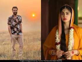 Tovino Thomas and Adah Sharma 