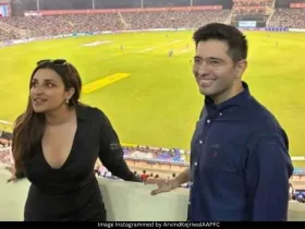 Parineeti Chopra and Raghav Chadha 