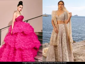 Urvashi Rautela and Sara Ali Khan 