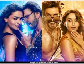 Alia Bhatt and Ranveer Singh 
