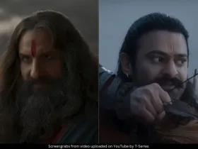 Saif Ali Khan and Prabhas 