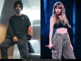 Diljit Dosanjh and Taylor Swift 