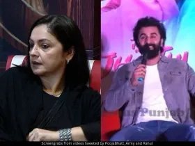 Pooja Bhatt and Ranbir Kapoor 