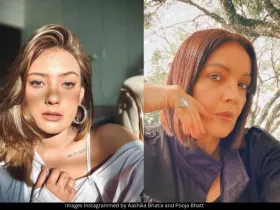 Aashika Bhatia and Pooja Bhatt 