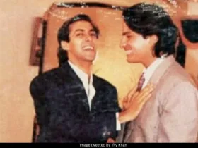Salman Khan and Rahul Roy 