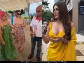 Uorfi Javed and Sherlyn Chopra 