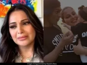 Bipasha Basu and Devi 