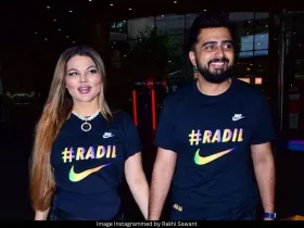 Rakhi Sawant and Adil Khan Durrani 