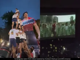 Fans celebrate release of Jawan 