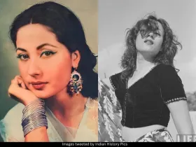 Meena Kumari and Madhubala 