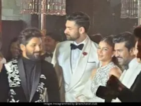 Allu Arjun and Ram Charan 