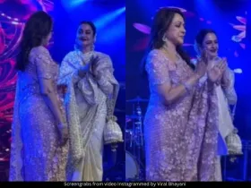 Rekha and Hema Malini 