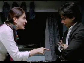 Kareena Kapoor and Shahid Kapoor 