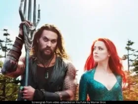 Jason Mamoa and Amber Heard 