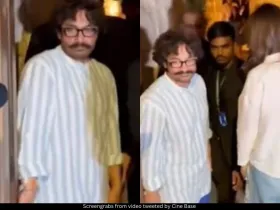 Aamir Khan at birthday party