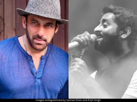 Salman Khan and Arijit Singh 