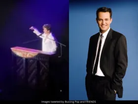 Charlie Puth and Matthew Perry 