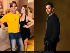 Sussaane Khan anf Hrithik Roshan 