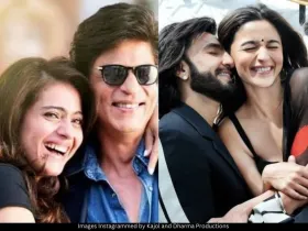 Kajol, SRK, Ranveer Singh and Alia Bhatt 