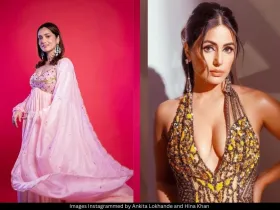 Ankita Lokhande and Hina Khan 