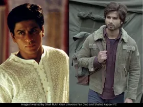 SRK and Shahid Kapoor 