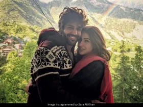 Kartik Aaryan and Sara Ali Khan 