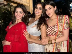 Ananya Panday, Janhvi Kapoor and Sara Ali Khan