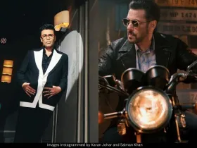 Karan Johar and Salman Khan 