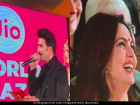 Ranveer Singh and Nita Ambani 