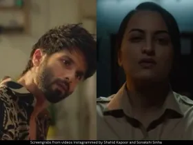 Shahid Kapoor and Sonakshi Sinha 