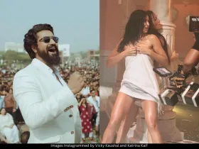 Vicky Kaushal and Katrina Kaif 