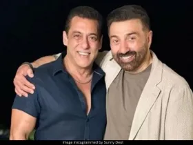 Salman Khan and Sunny Deol 