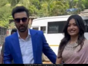 Ranbir Kapoor and Rashmika Mandanna 